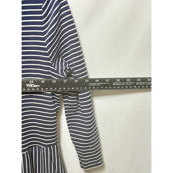 Boden Womens 10R Blue Striped Midi Cotton Dress‎ - Picture 3 of 10